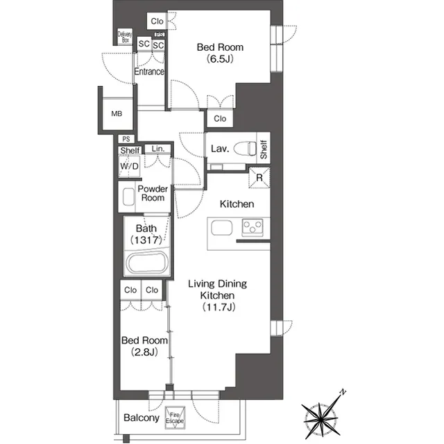 Refill Orb Yoyogi - Floor Plan - ["Rectangle", "Font", "Schematic"]