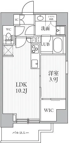 Season Flats Takinogawa - Floor Plan - ["Tile Flooring", "Wood flooring"]