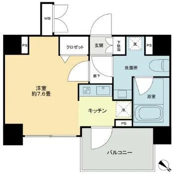 KDA SHINAGAWA OSAKI - Floor Plan - ["Font", "Parallel", "Rectangle"]
