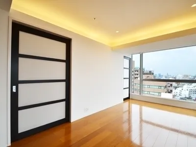KDX Residence Yotsuya - Interior - ["Wood", "Flooring", "Floor"]