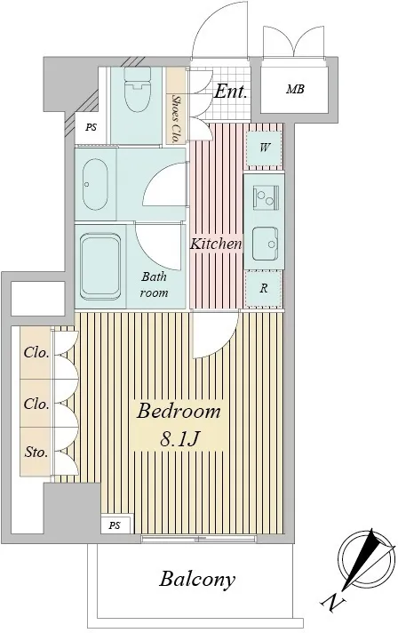 Acty Tonaka Dori - Floor Plan - ["Floor", "Flooring", "Wood flooring"]