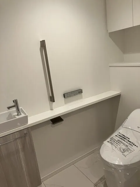 Osaki Station Residence - Interior - ["Flooring", "Interior design", "Plumbing fixture"]