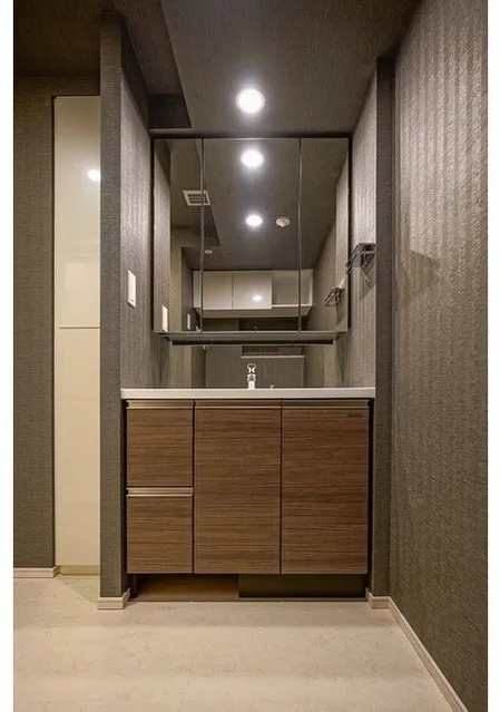 Due Fuchu I - Interior - ["Flooring", "Bathroom cabinet", "Wood"]