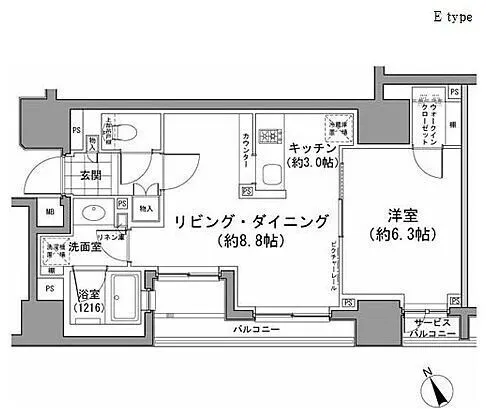 Park Habio Hatchobori - Floor Plan - ["Diagram", "Plan", "Floor plan"]