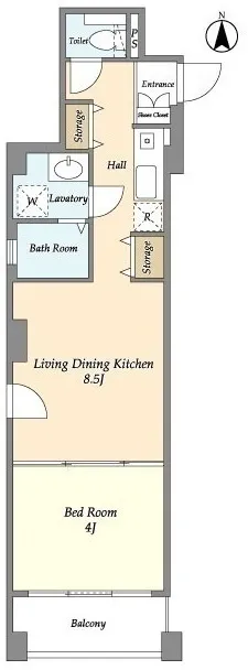 Rivere Kudan Minami - Floor Plan - []