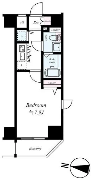 Xebec Kiba - Floor Plan - []
