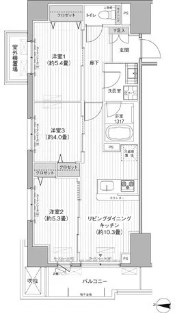 Sekitora Building No. 10 - Floor Plan - ["Diagram", "Plan", "Technical drawing"]