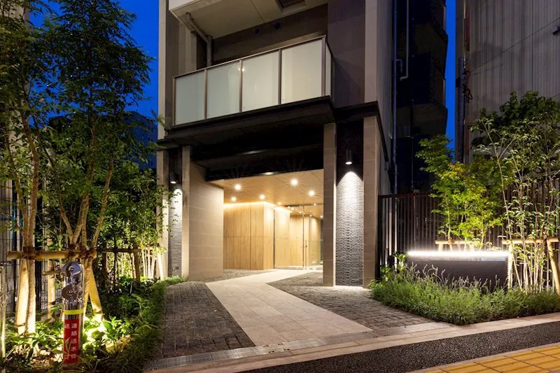 Crevia RXe Kitashinagawa II Station Court - Exterior - ["Plant", "Property", "Lighting"]
