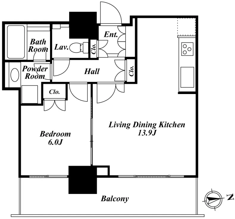 Lieto Court Arc Tower - Floor Plan - ["White", "Plan", "Diagram"]