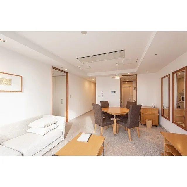 Prudential Tower Residence - Interior - ["Table", "Furniture", "Living room"]