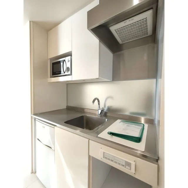 Frontier Residence The Tower Shinagawa - Interior - ["Cabinetry", "Countertop", "Kitchen sink"]
