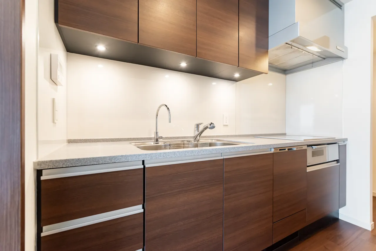 Central Park Tower La Tour Shinjuku - Interior - ["Kitchen", "Countertop", "Flooring"]