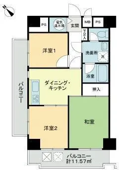 Lions Plaza Ochanomizu - Floor Plan - ["Plan", "Floor plan", "Tile Flooring"]