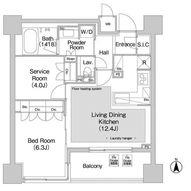 Comforia Akasaka - Floor Plan - ["Product", "Rectangle", "Schematic"]