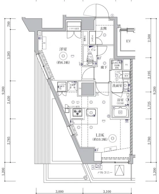 Belseed Higashijujo Twins B - Floor Plan - ["White", "Plan", "Schematic"]