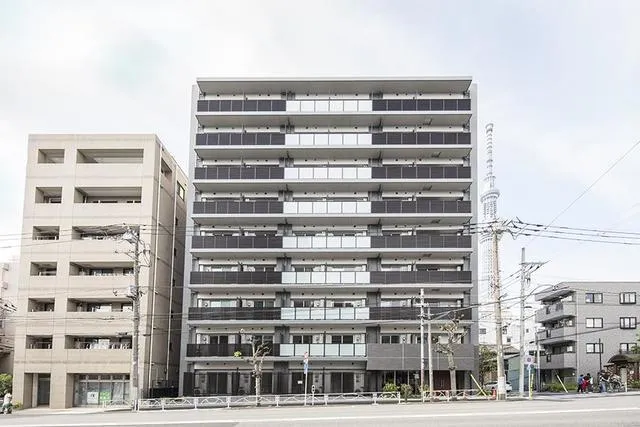 Park Axis Honjo Shinsuikouen - Exterior - ["Sky", "Building", "Window"]