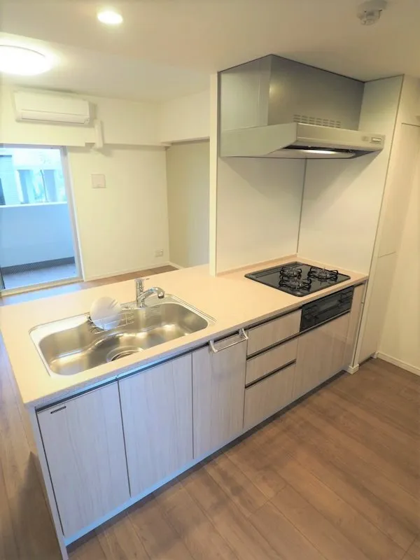 Asyl Court Shinkoenji - Interior - ["Cabinetry", "Tap", "Kitchen sink"]