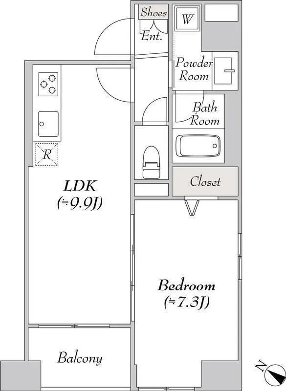 Esmore Morishita - Floor Plan - ["White", "Diagram", "Plan"]
