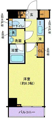 Galicia Residence Shiba Park - Floor Plan - ["Apartment"]