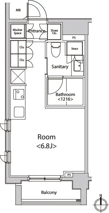 Castalia Kikugawa - Floor Plan - []