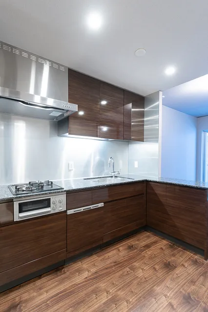 Millea Court Ginza Premier - Interior - ["Kitchen", "Kitchen Appliance", "Flooring"]