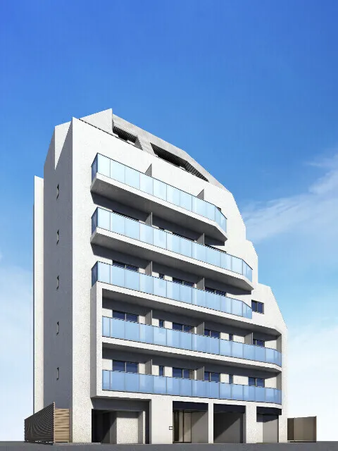 Season Flats Shin-Koenji - Exterior - ["Urban design", "Apartment", "Commercial building"]