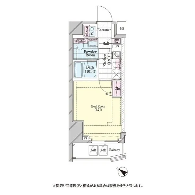 Shell Shinagawa Togoshi - Floor Plan - ["Rectangle", "Schematic", "Font"]