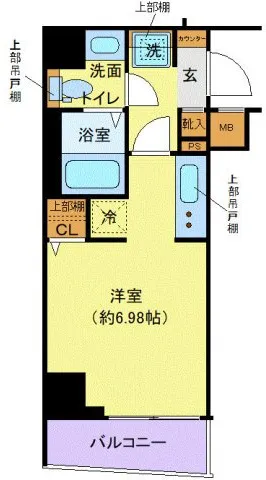 Crevista Musashikoyama - Floor Plan - ["Apartment", "Tile Flooring"]