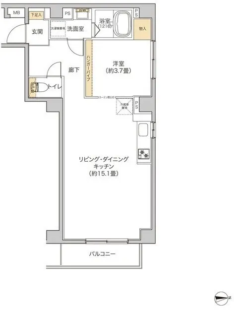 Tides Sumiyoshi - Floor Plan - ["Floor plan", "Plan", "Diagram"]