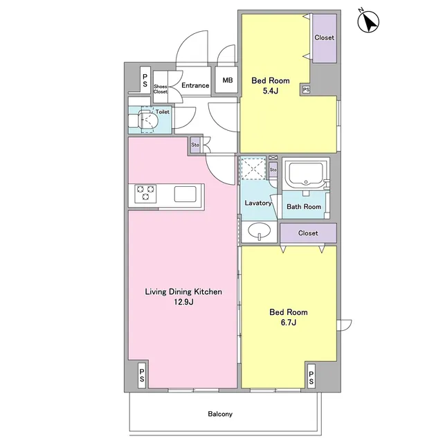 Delux Tabata - Floor Plan - ["Rectangle", "Parallel", "Font"]