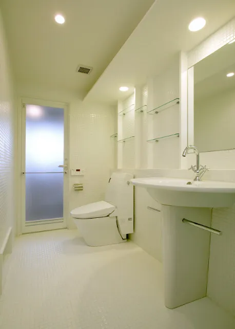 Primal Shinjuku Wakamatsucho - Interior - ["Plumbing fixture", "Mirror", "Tap"]