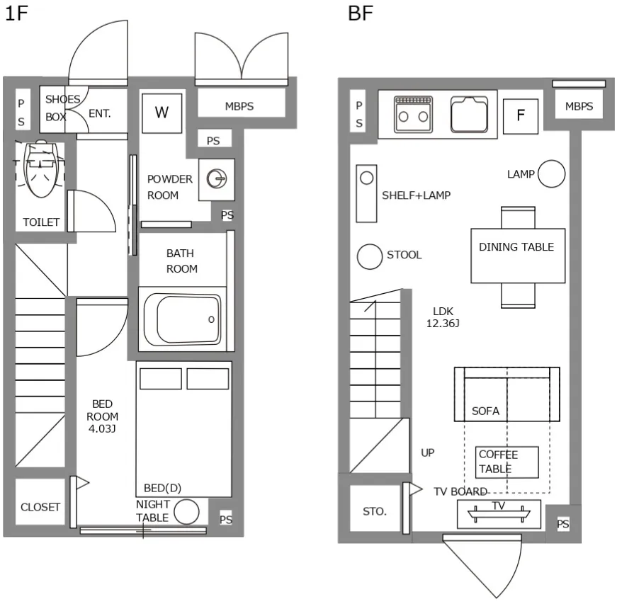 Hmlet Sangenjaya II - Floor Plan - []