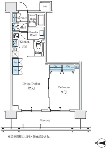 Park Axis Yotsuya Stage - Floor Plan - ["Diagram", "Plan"]