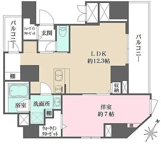 WHARF Bunkyo Myogadani - Floor Plan - ["Property", "Map", "Rectangle"]