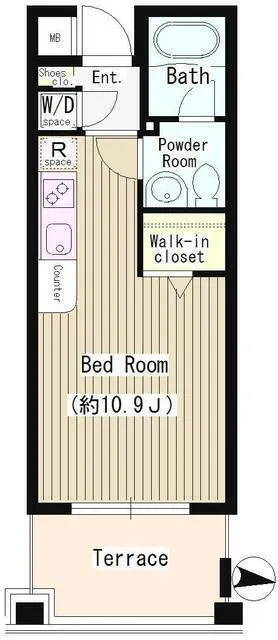 Maison 21 - Floor Plan - ["Tile Flooring"]