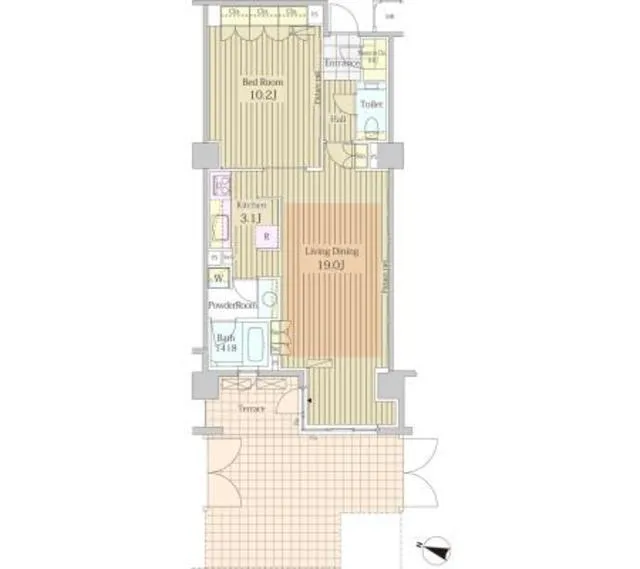 Park Axis Ebisu - Floor Plan - ["Architecture", "Floor plan", "Plan"]