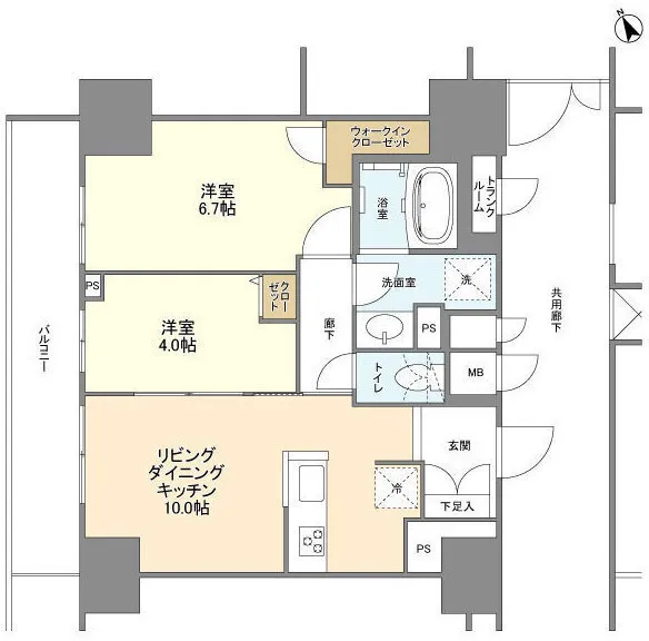 BLESS Kuramae - Floor Plan - ["Rectangle", "Schematic", "Parallel"]