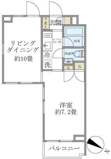 Aprile Akasaka - Floor Plan - ["Plan", "Floor plan", "Diagram"]