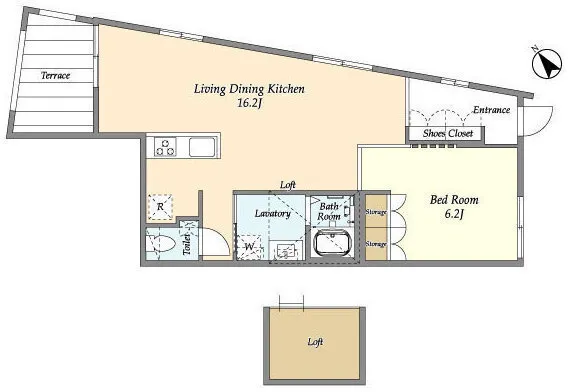 TAKANAWA EDGE - Floor Plan - ["White", "Plan", "Diagram"]