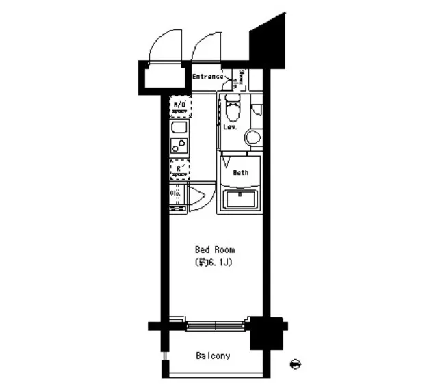 Park Cube Oimachi - Floor Plan - ["Font", "Parallel", "Diagram"]