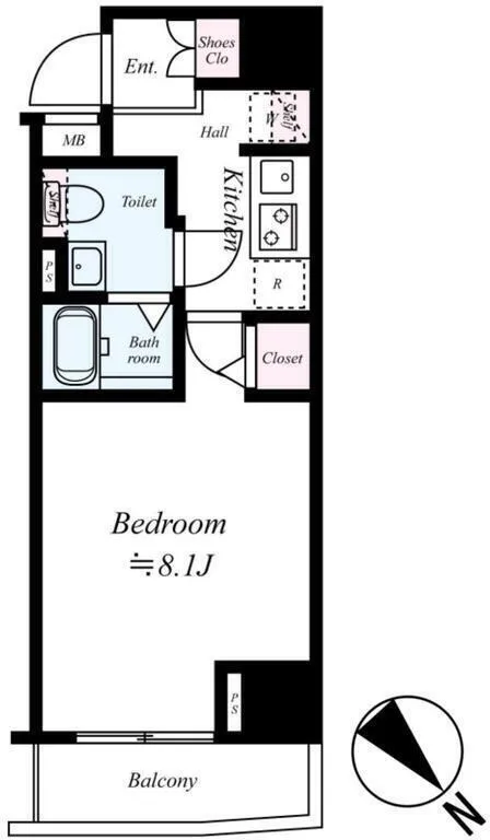 AZEST Itabashi II - Floor Plan - []