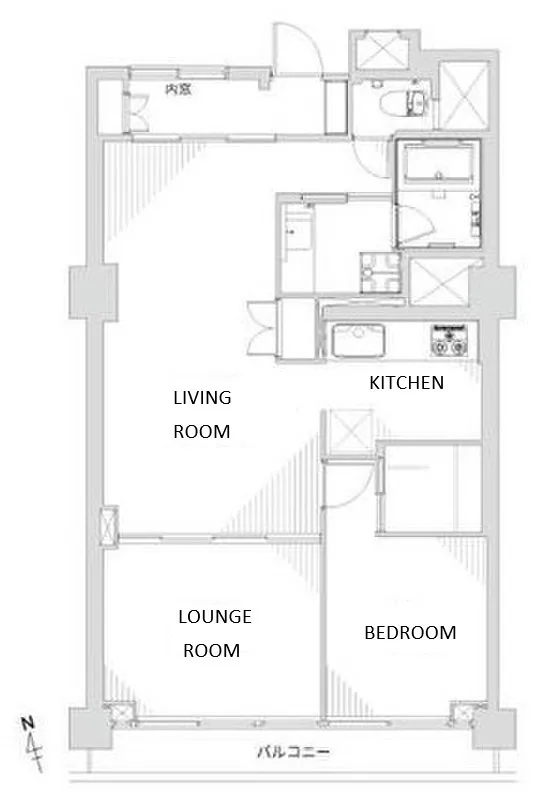 Green Oasis Akasaka - Floor Plan - ["White", "Plan", "Diagram"]