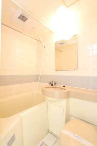 Prime Urban Oimachi II - Interior - ["Mirror", "Plumbing fixture", "Bathtub"]