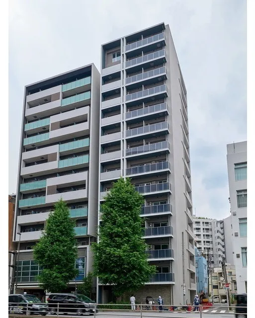 Baus Flats Kuramae - Exterior - ["High-rise building", "Urban area", "Metropolitan area"]