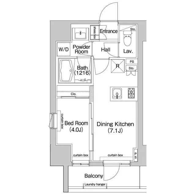 Comforia HIgashi-IKebukuro  - Floor Plan - ["Floor plan", "Text", "Diagram"]