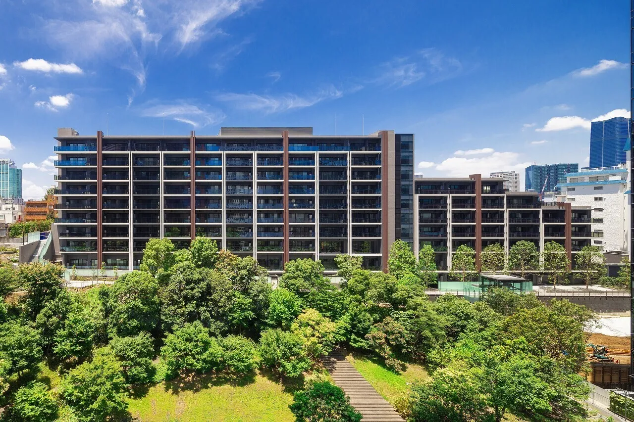 Mita Hijirizaka Garden Residence - Exterior - ["Cloud", "Sky", "Building"]