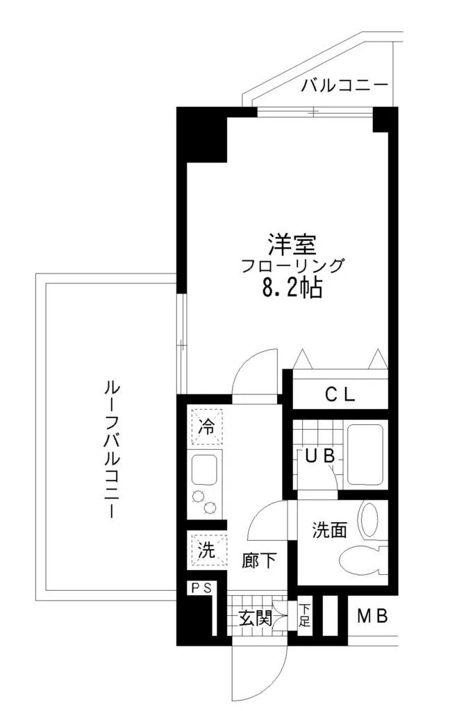 Residia Sakura Josui - Floor Plan - ["Rectangle", "Handwriting", "Slope"]
