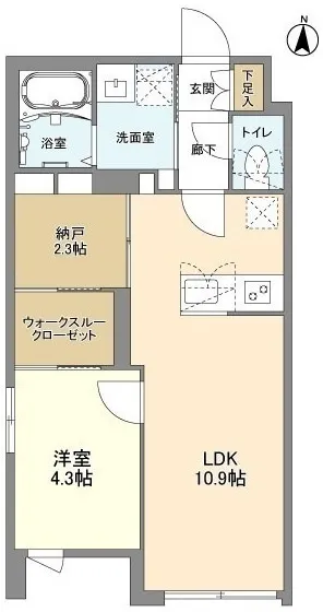 Well Square Yawata-Yama - Floor Plan - ["Tile Flooring", "Floor plan"]