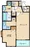 Palace Studio Shibuya Station Front - Floor Plan - ["Apartment", "Tile Flooring", "Geraniums"] thumbnail