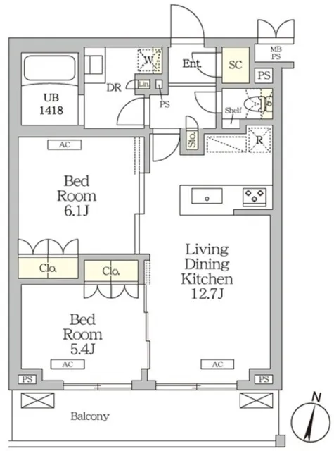 Milene Takinogawa - Floor Plan - ["White", "Plan", "Diagram"]